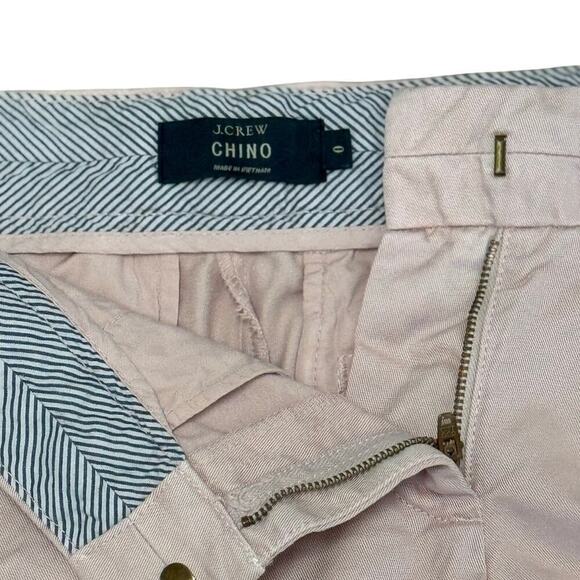 J.Crew Chino Shorts Pink Cotton Style 61456 | Classic Mid-Rise | Women’s - Picture 5 of 7